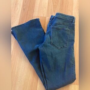 GAP Women's Baby Boot Cut Jeans in Deep Blue size 6